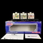Atlas Trainman Flat Car W/ Pipe Load 933-1 New Haven #17208. Fixed Price $44.00.