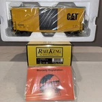 Mth Rail King Caterpillar High Cube Single Door Box Car Gauge 30-74574 New!. Fixed Price $79.99.