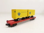 Mth 20-98108 Delaware & Hudson Flatcar W/20' Trailers Ln. Fixed Price $44.99.