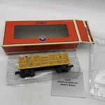 Gauge 3-RAIL Lionel 6-36856 W&arr Sheriff Outlaw Stock Car -l. Fixed Price $49.95.