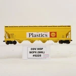 Accurail Custom Weathered/detailed Shell Plastics Scpx #5225 Covered Hopper. Fixed Price $79.99.