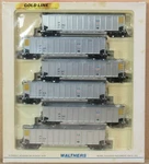 Walthers 932-5340 Union Pacific Bethgon Hopper 6-CAR Set Ho-scale Nos. Fixed Price $159.99.