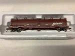 Bachmann Silver Series #71401 Ho Scale Bnsf Coil Car With Load RD.#534005. Fixed Price $61.00.