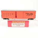 Walthers Ho Denver Rio Grande Western D&rgw 50' Waffle Side Box Car 932-4709. Fixed Price $21.99.
