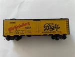 Ho Scale Atlas Kadee Blatz Old Heidelberg Beer Reefer Urtx #27107 Train Car. Fixed Price $30.00.