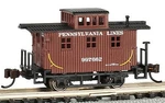 Bachmann 15754 Scale Old-time Wood Bobber Caboose Pennsylvania. Fixed Price $31.99.