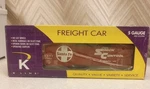 K-line Gauge Freightcar Santa Fe Atsf Box K511-006 Train. Fixed Price $18.99.