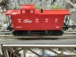 Lionel Ford Square Window Caboose 6-16557 Opened Photos Bin #202. Fixed Price $22.95.