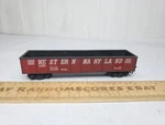 Vintage Ho Scale Marx Red Western Maryland Gondola Train Car #54201. Fixed Price $7.95.