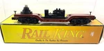 Mth Rail King Searchlight Flat Car Train NO.30-7915 Union Pacific Up. Fixed Price $44.99.
