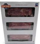 Athearn 67756 Ho Gulf Mobile & Ohio 40' Modern Boxcar Rtr (pack Of 3). Fixed Price $111.38.