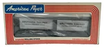 New American Flyer 4-9004 Gauge Southern Railway Flat Car Vans Train Trailer. Fixed Price $49.99.