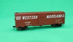 Atlas Ho 20 007 775 - Master 1932 Ara Box Car "western Maryland" #27382. Fixed Price $30.77.