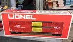 Lionel Scale New Mkt Cattle Car 6-9707. Fixed Price $40.00.