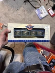 Lionel Libby Box Car Celebration Series Gauge Blue Yellow 71-9450-200. Fixed Price $65.00.