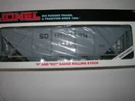 Lionel 6-16402 " Southern Rr , Coal Hopper W/ Die Cast Sprung T. Lot # 42782. Fixed Price $29.00.