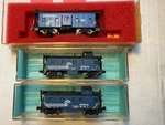 Three Scale Conrail Caboose Lot: Atlas 3575-300 X2 & Cor 1251U. Fixed Price $24.00.