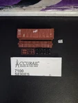 Vtg Accurail Coupler Equipped Plastic Train Model Kit. Fixed Price $14.47.