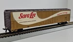 Ho Tyco 360A Sara Lee 62' Reefer Car #10061. Fixed Price $12.99.