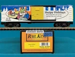 30-74824 Mth Railking 2015 Happy Holidays Box Car O/O27 Merry Christmas New. Fixed Price $59.95.