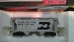 Atlas Trainman Scale #20005056 PS-2 Covered Hopper Burlington Northern Nib. Fixed Price $22.00.