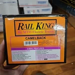 Rail King #30-1141-1 Jersey Central Rr 4-6-0 Camelback Steam Engine New Box. Fixed Price $300.00.