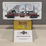 Mth Rail King Donald Trump Flat Car W/ Box Truck 30-70150C New!. Fixed Price $94.95.