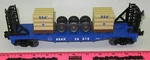 Lionel New 26615 Boy Scouts Of America Bulkhead Flatcar With Logs Pallets And Wh. Fixed Price $70.00.