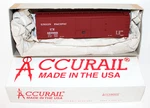 Accurail 4613 Ho 40' Usra Wood Box Car Kit Up 127889 Steel Ends Nib. Fixed Price $12.99.