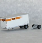 Trainworx Inc. 42885-03 Yellow Corporation 28' Pup Trailer #126669. Fixed Price $28.42.