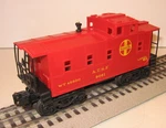 Lionel 6-9061 Santa Fe Sp-type Caboose Mint 1970-76. Fixed Price $10.95.