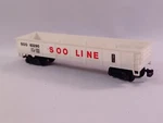 Scale Bachmann Soo Line 63290 '40 Gondola Freight Train Car White Horn Hook. Fixed Price $8.99.