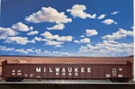 Ho Walthers 65' Mill/pulpwood Gondola Milwaukee Road 93849 New W/kadees. Fixed Price $39.98.
