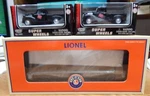 Lionel 6-52387 Chicago & Pacific Flat Car W/2 Motormax Trucks Nib Gauge Lqqk. Fixed Price $75.00.