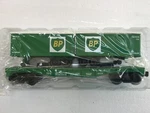 2001 Lionel 6-26001 Bp British Petroleum Flatcar W. Piggyback Trailers L4031. Fixed Price $137.00.