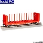 Bachmann 12907 Ho 52 Center-beam Flatcar W/ Bulkheads Cp Rail #316879. Fixed Price $39.55.