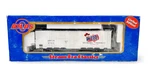 8505-2 Atlas O-scale 3-RAIL Bar-bee Des Moines Packing (#67302) 40' Steel Reefer. Fixed Price $39.95.