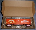Halloween Scale Flashing Orange Lights Boxcar Mib With Inserts Mth, Lionel. Fixed Price $45.00.