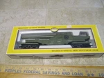 Ho Model Power Military Action Series #9163 U.s. Army Big Cannon Train Car New. Fixed Price $24.95.