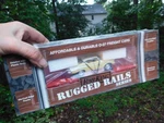 33-7604 Mth Rail King 0-27 Burlington Flat With Road Legends 1967 Chevy. Fixed Price $25.99.