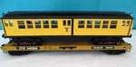 Mth 20-98590 Trailer Train Flat Car Ttx #940285 W/ Lo-v Yellow Subway #20301. Fixed Price $174.99.