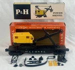 Lionel 6827 Harnischfeger P&h Flatcar Set Original W/mpc Shovel Read. Fixed Price $119.00.