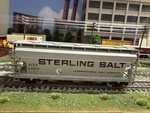 Atlas Trainman Scale 3560 Covered Hopper, Acfx 63613 Sterling Salt. Fixed Price $22.49.