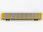 Scale Micro-trains Mtl 11100020 Ettx 89' Tri-level Closed Auto Rack 711021. Fixed Price $80.95.