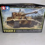 Tamiya 1/48 German Tiger Late Production TAM32575 New But Box Is Bent. Fixed Price $25.00.