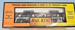Mth Rail King Train Auto Transport Flat Car W/ 2 Ertl Diecast 1970 Nova 30-7661. Fixed Price $19.99.