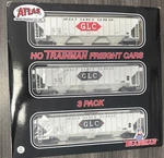Atlas Scale #0050 Glc Grain Car 3 Pack -thrall 4750 Hoppers Nib. Fixed Price $75.99.