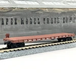 Micro-trains Scale 44060 Santa Fe 50FT Straight Side Flat Car Atsf 90806. Fixed Price $18.99.