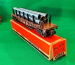 Lionel #6511 Flat Car With Pipes & Original Box -very Good Condition. Fixed Price $49.00.