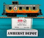100100 Micro Trains Smokey Bear Caboose Scale New. Fixed Price $34.95.